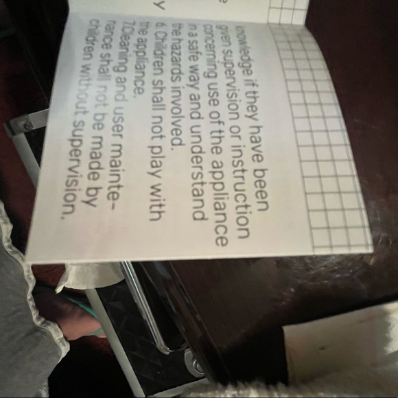 New night table blocked clock, time, temp, see pictures for details - Picture 5 of 13